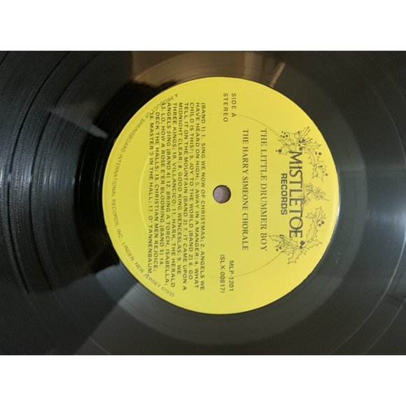 The HARRY SIMEONE CHORALE - The Little Drummer Boy Stereo MLP-1201 Vinyl LP 1973 - Picture 4 of 6